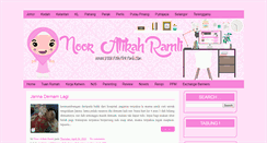 Desktop Screenshot of nooratikahramli.com